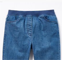 Pull On Stretch Jean with Rib Waistband - LT266